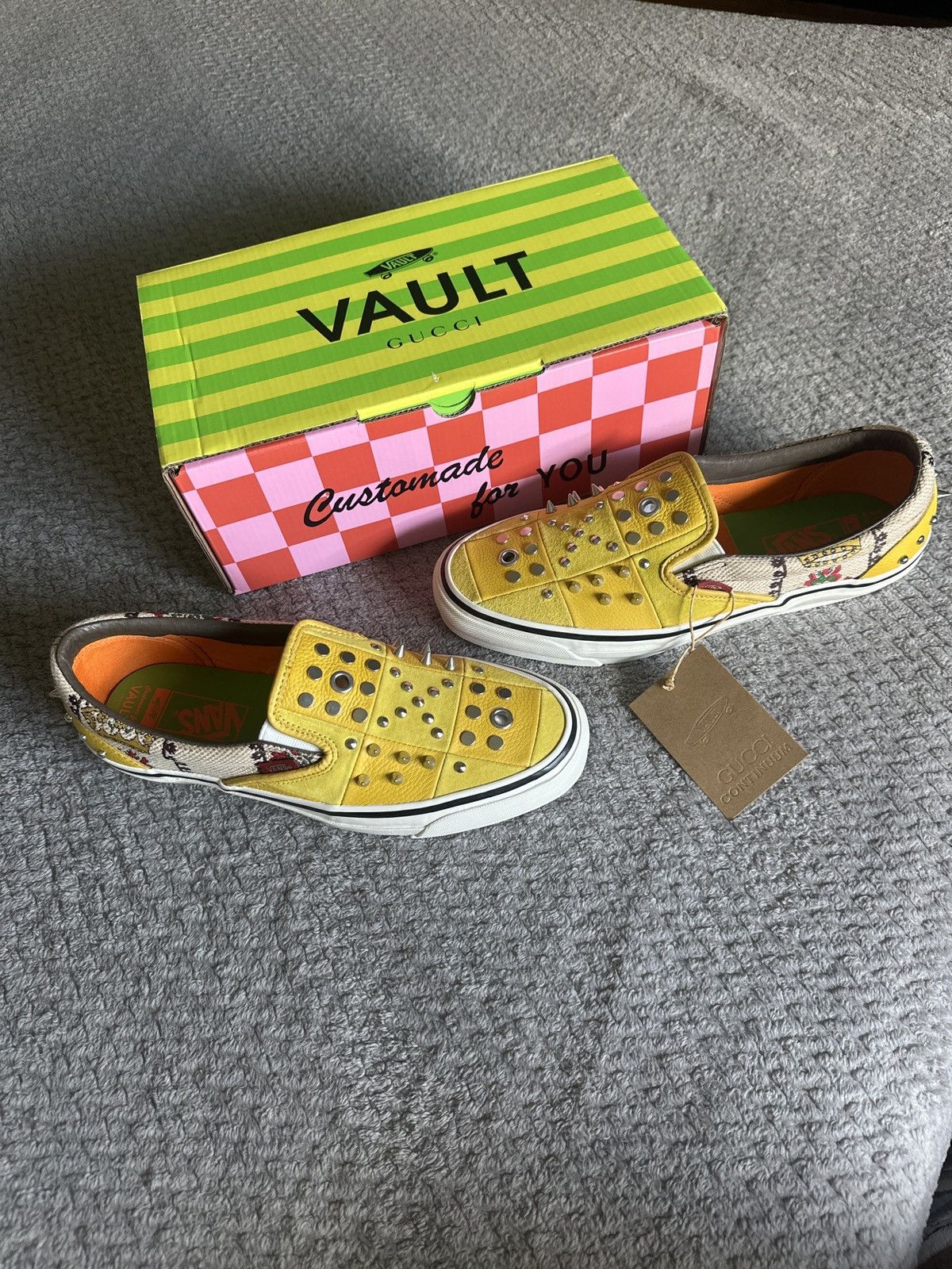 Gucci Vans x Gucci Vault Patchwork Mule | Grailed
