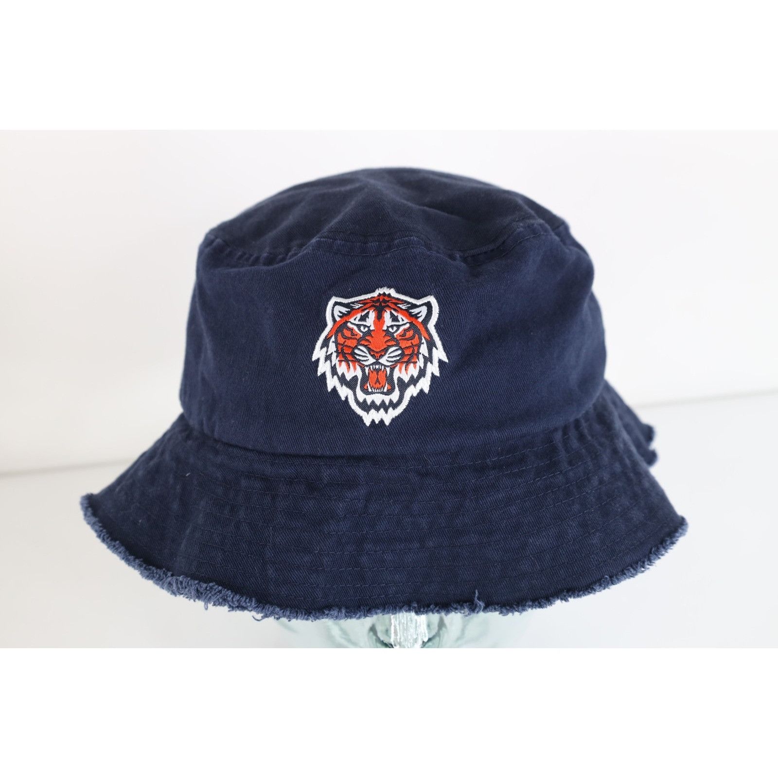 Vintage Vintage Y2K Retro Logo Detroit Tigers Baseball Bucket Hat Size ONE SIZE - 1 Thumbnail