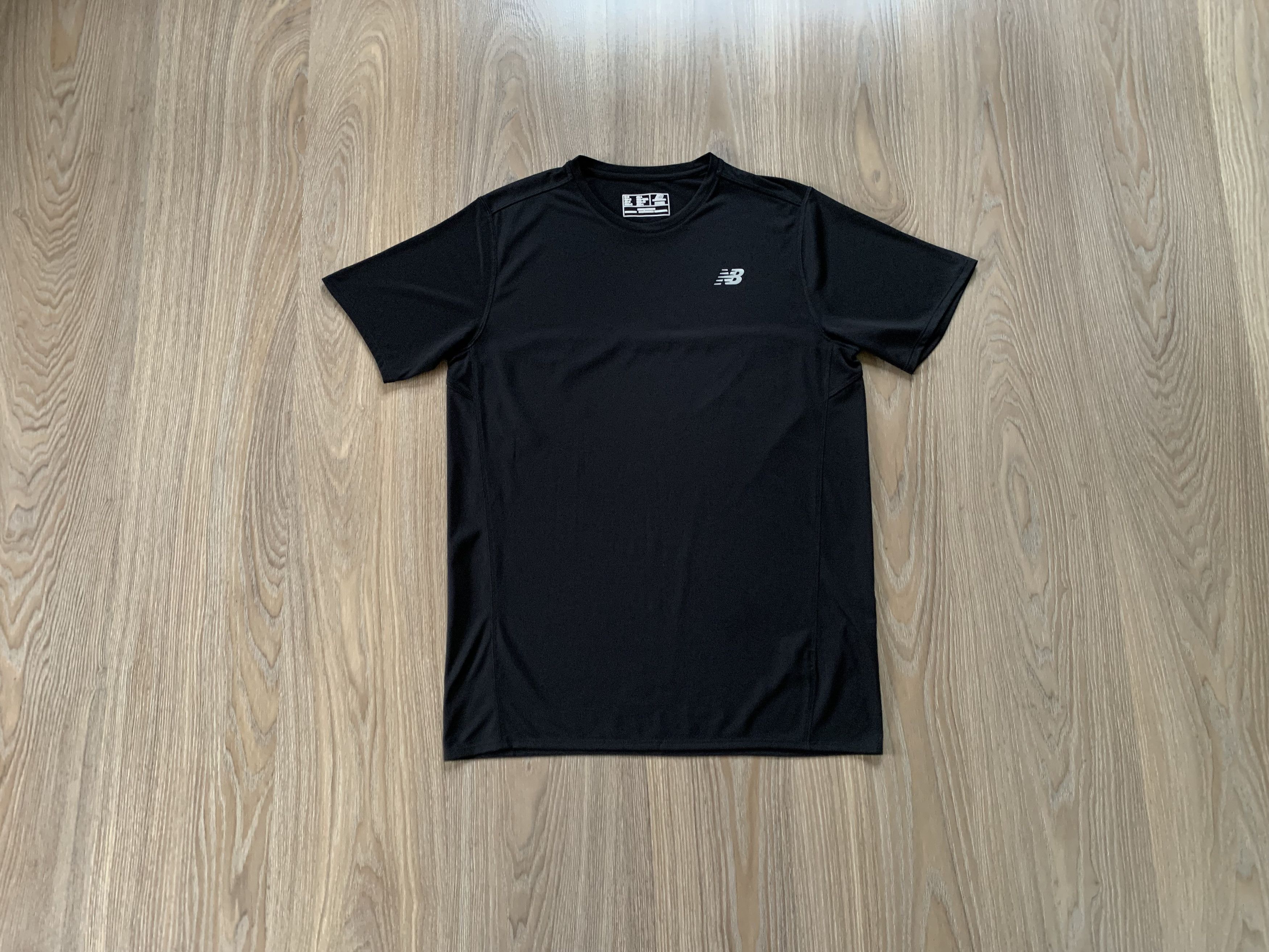 Japanese Brand × New Balance New Balance Reflective Black Training Running T Shirt Size US M / EU 48-50 / 2 - 1 Thumbnail