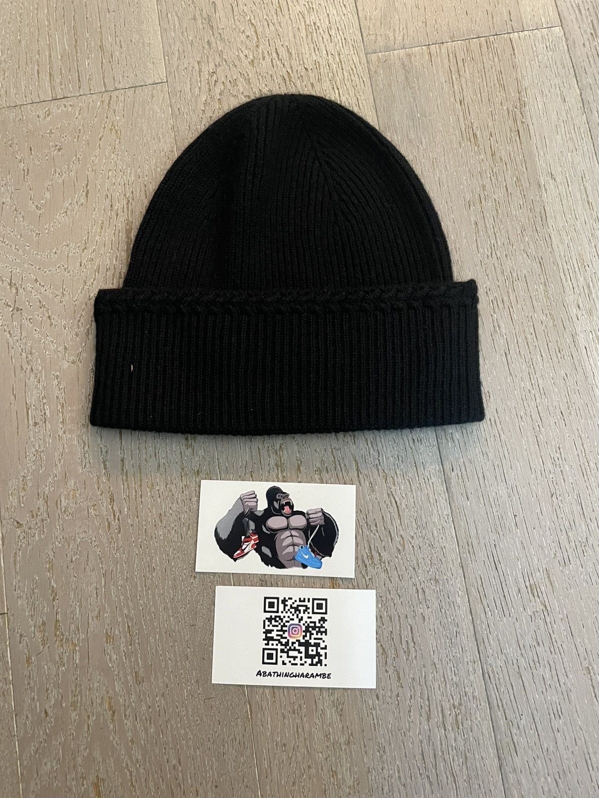 Chanel Chanel Cashmere CC Beanie Size ONE SIZE - 3 Thumbnail