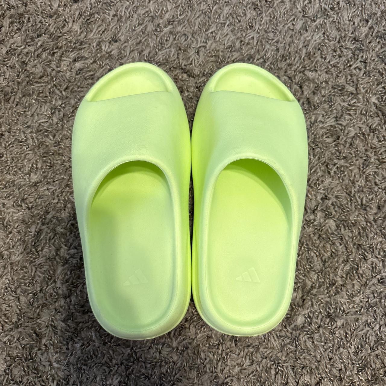 Adidas × Kanye West adidas yeezy slide glow green Size US 8 / EU 41 - 4 Thumbnail