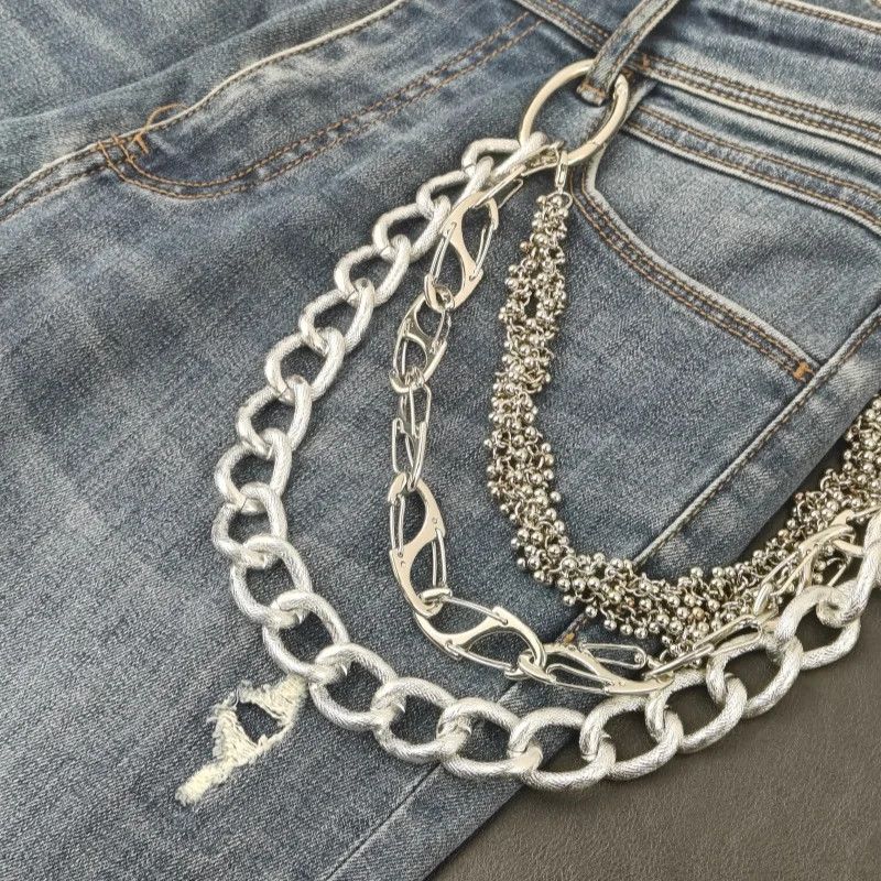Jewelry Heavy-Duty Cuban Link Hip-Hop Pants Chain Size ONE SIZE - 1 Thumbnail