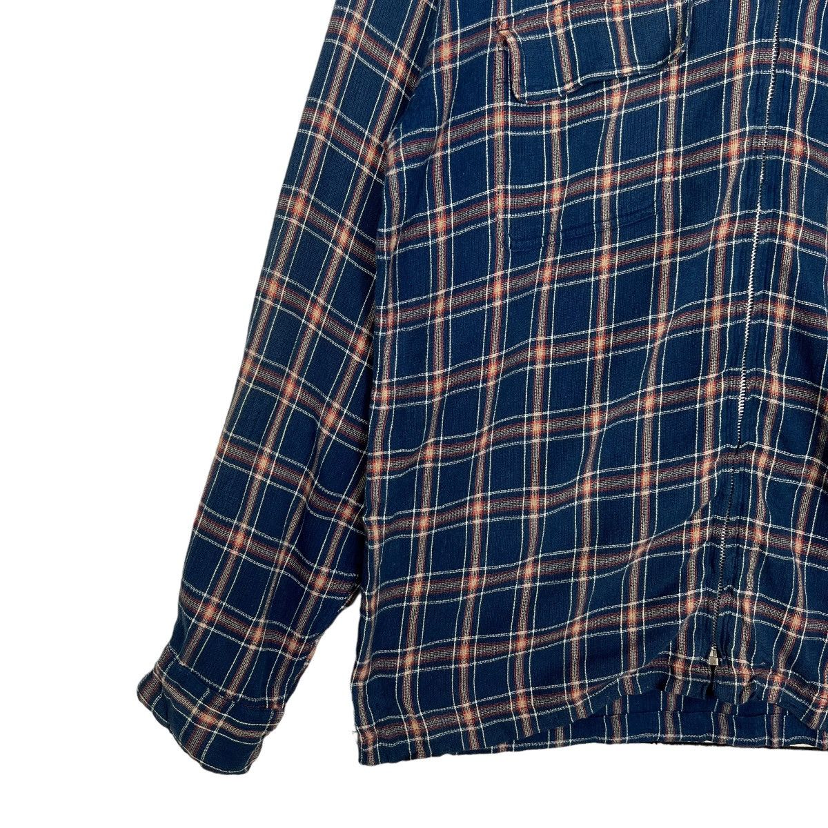 Vans 🔥90s VINTAGE VANS CHECK ZIPPER SHIRT JACKET Size US L / EU 52-54 / 3 - 4 Thumbnail