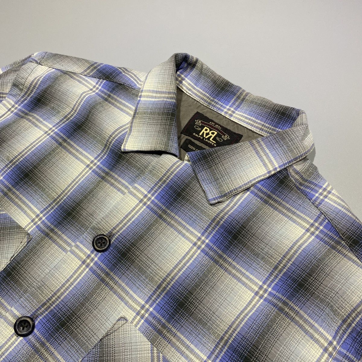 RRL Ralph Lauren Flannel Shirt Size US M / EU 48-50 / 2 - 2 Thumbnail
