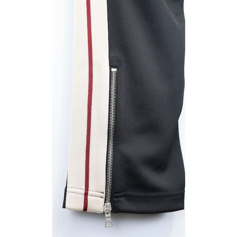 Palm Angels o1rshd1 EC Rose Track Pants in Black/Red Size US 32 / EU 48 - 9 Thumbnail