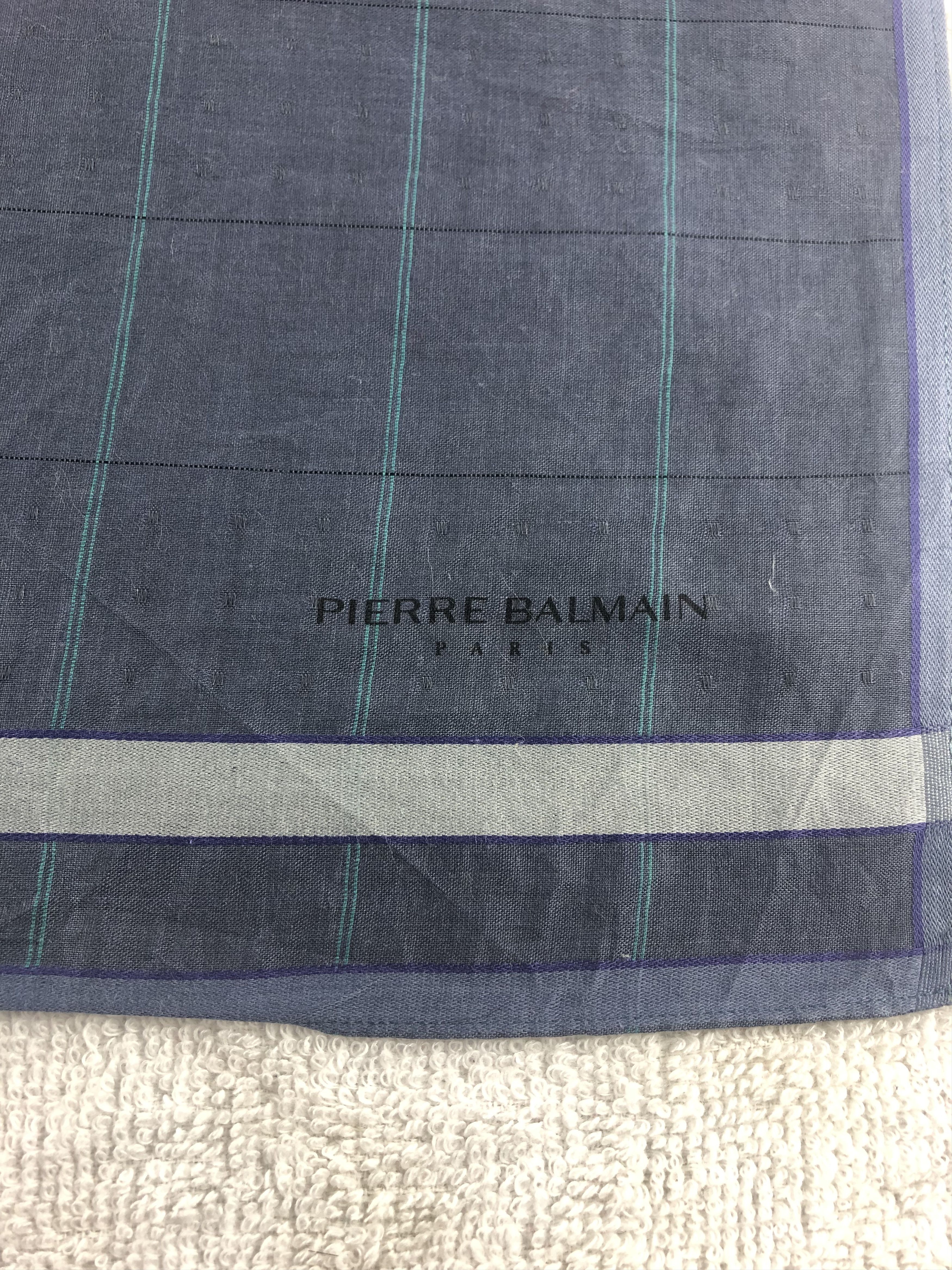 Pierre Balmain × Vintage Pierre Balmain Handkerchief / Bandana / Neckerchief Size ONE SIZE - 5 Thumbnail
