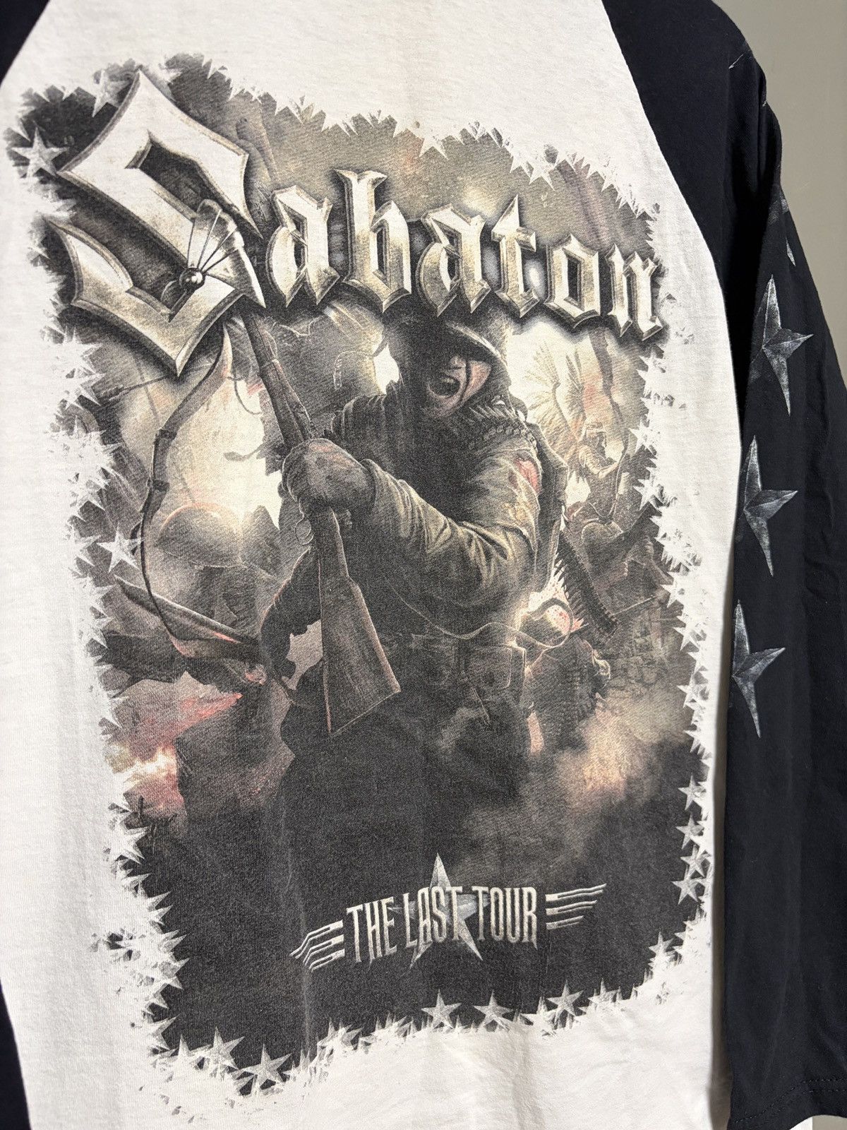 Band Tees Sabaton The Last European Tour Long Sleeve T-shirt Size US M / EU 48-50 / 2 - 4 Thumbnail