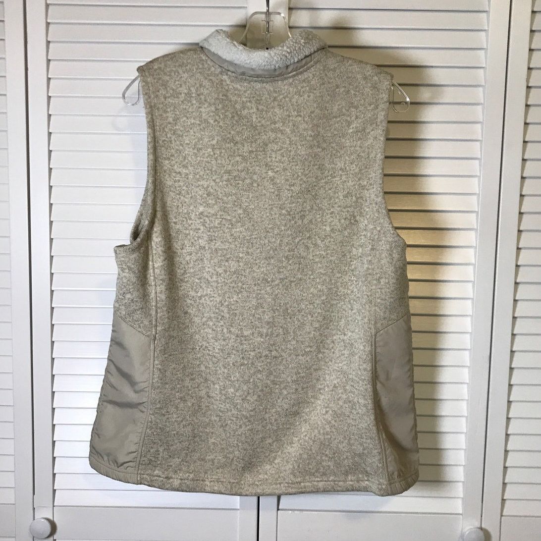 Other Faded Glory Beige High Neck Sleeveless Vest Jacket XL Size XL / US 12-14 / IT 48-50 - 2 Thumbnail