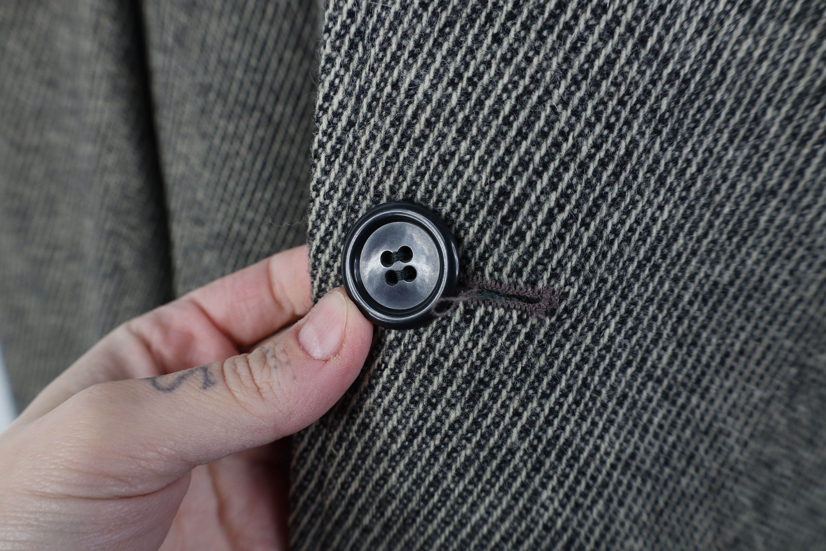 Vintage Vintage 50s Streetwear Lined Overcoat Jacket Gray USA Size US XXL / EU 58 / 5 - 5 Thumbnail