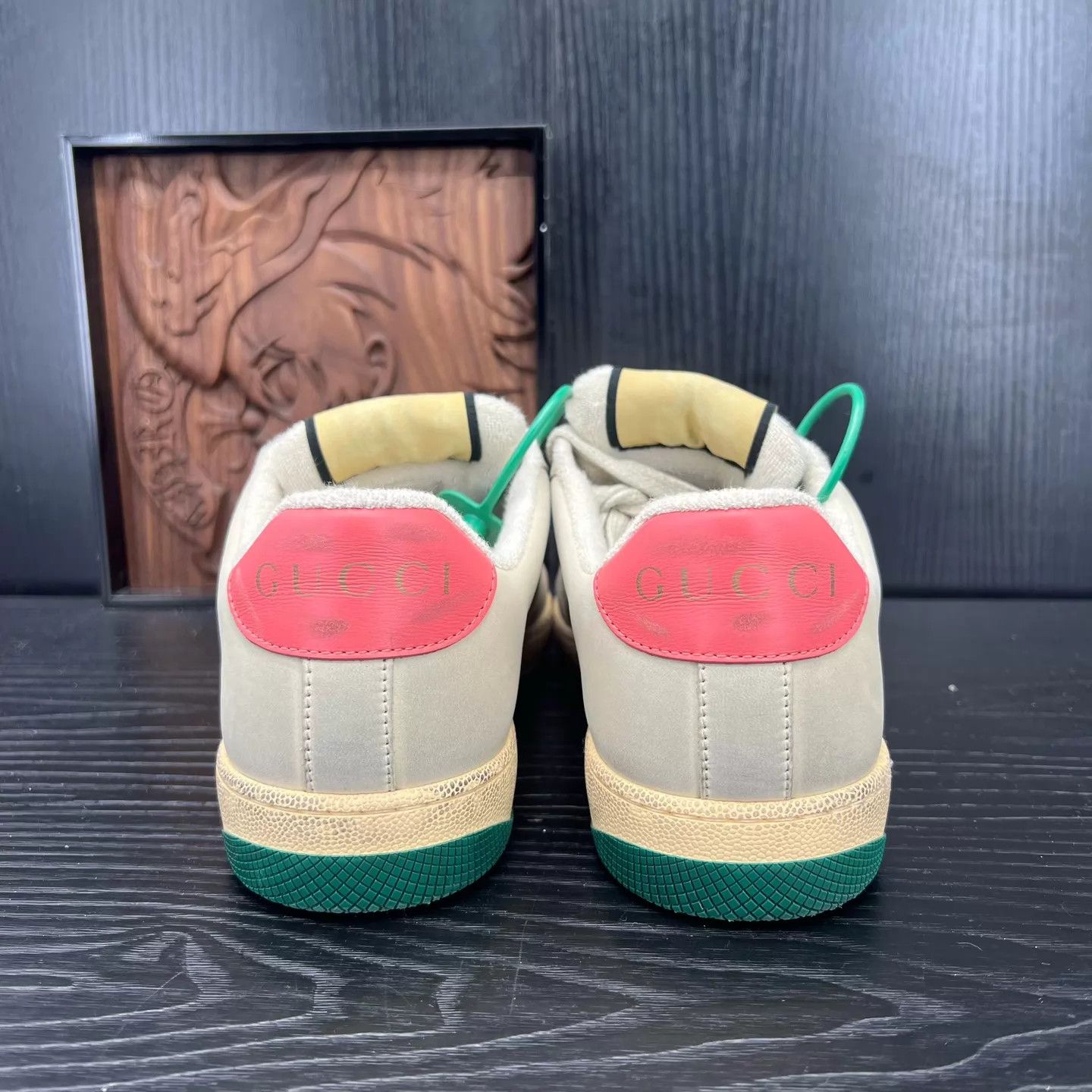 Gucci Gucci Distressed Sneaker Fuchsia 39 Size US 8.5 / IT 38.5 - 4 Thumbnail