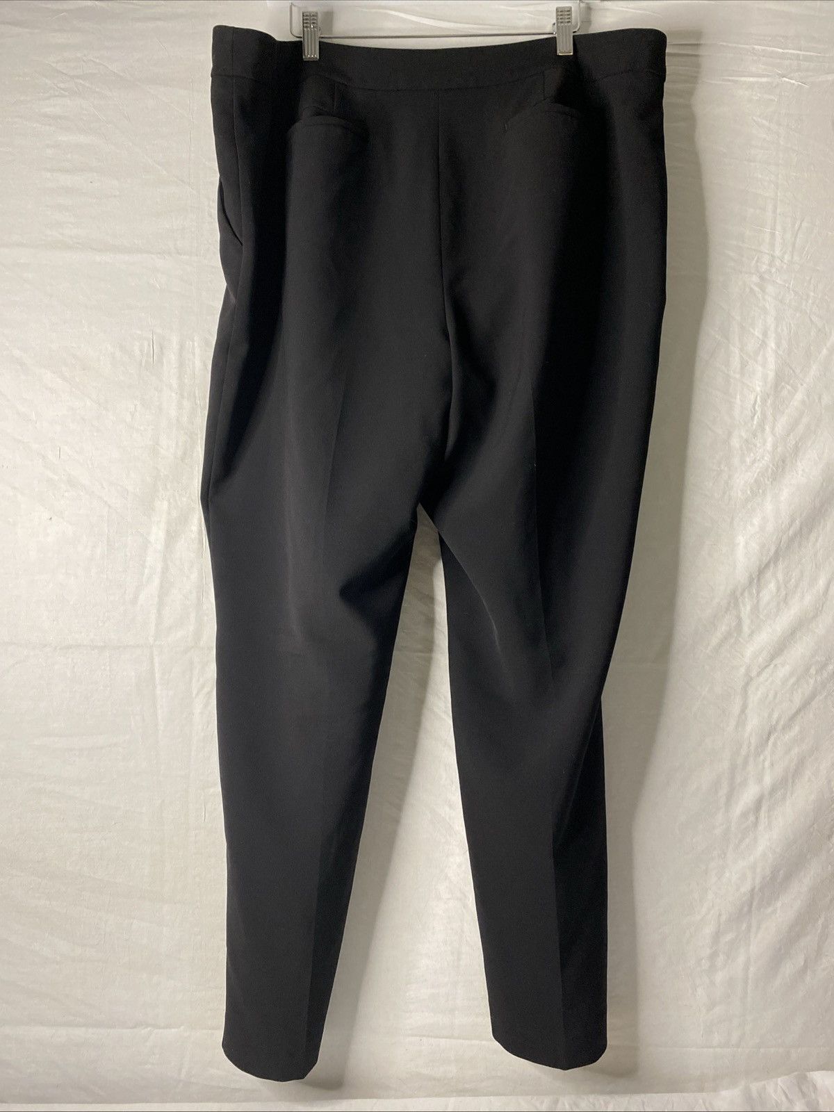 Talbots Talbots Black Dress Pants Womens Straight Leg Sz 18 EUC Size 40" / US 18 - 2 Thumbnail