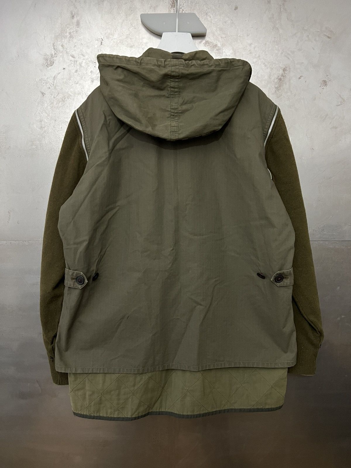 Undercover Undercover Autumn/Winter 2004 Hybrid Modular Military Jacket Size US L / EU 52-54 / 3 - 2 Thumbnail