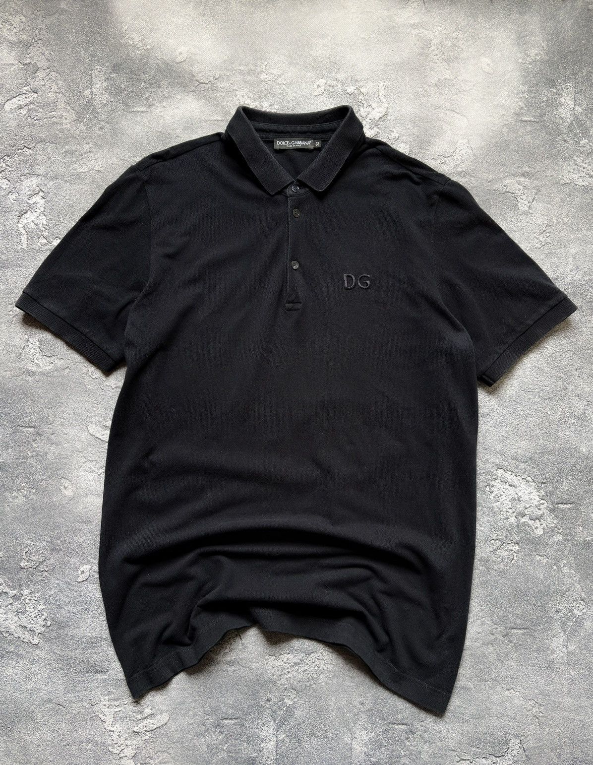 Dolce & Gabbana Vintage Dolce & Gabbana Luxury Old Money Mens Polo Size 52 Size US L / EU 52-54 / 3 - 1 Thumbnail