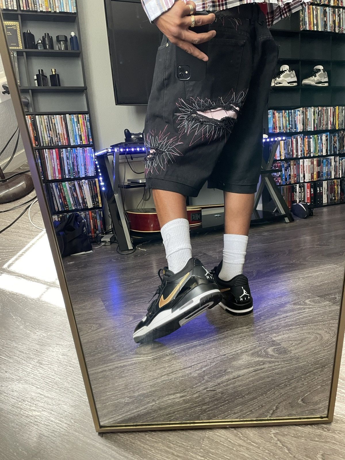 Other Pink Spider Jorts Size US 38 / EU 54 - 6 Thumbnail