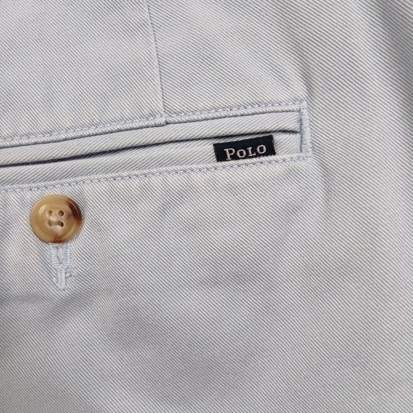 Polo Ralph Lauren Polo Ralph Lauren Classic Fit 9" Chino Shorts Men 38 Light Blue EUC Size US M / EU 48-50 / 2 - 5 Thumbnail