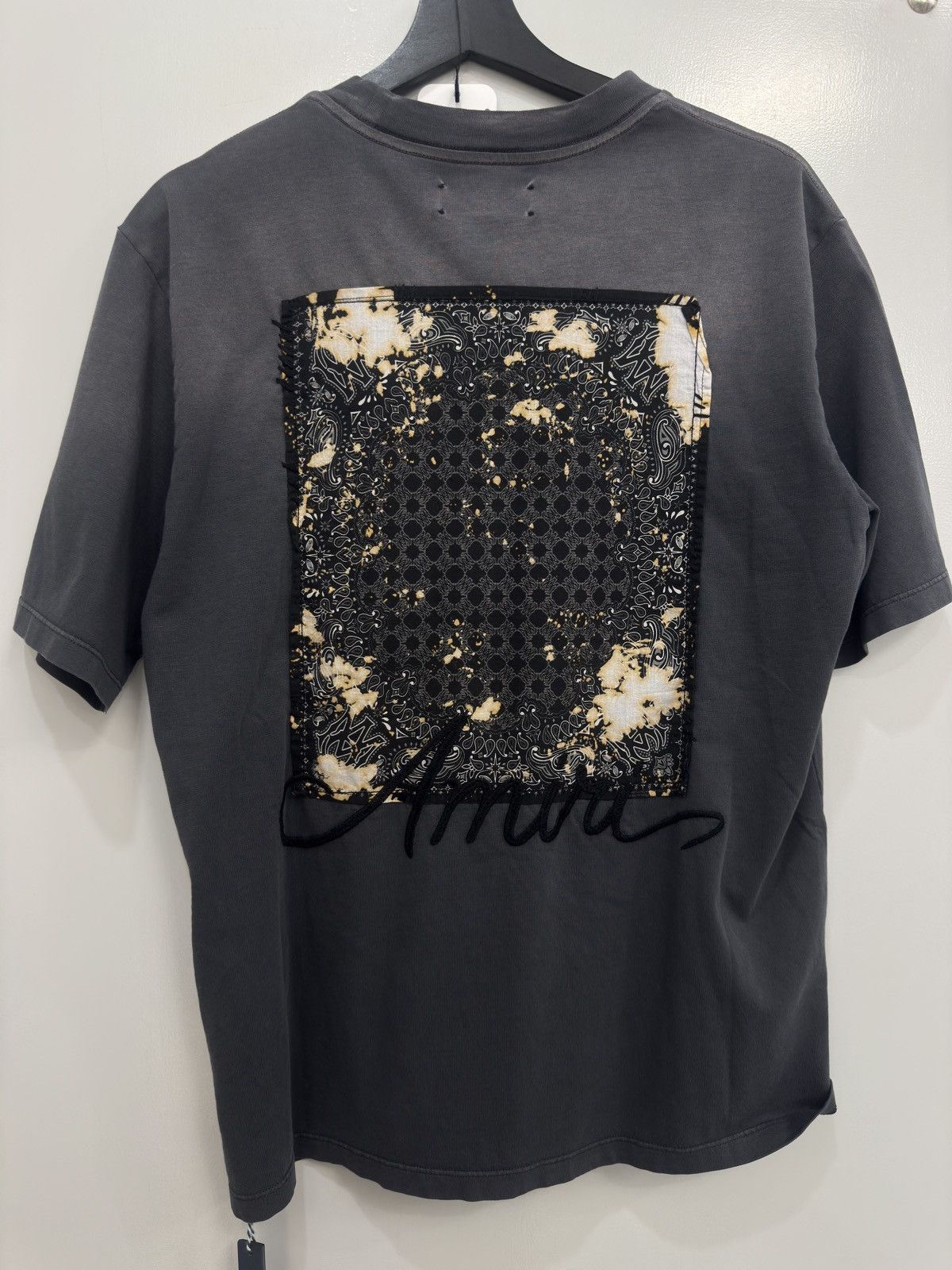 Amiri Amiri Bleach Bandana Tee Size US S / EU 44-46 / 1 - 2 Thumbnail