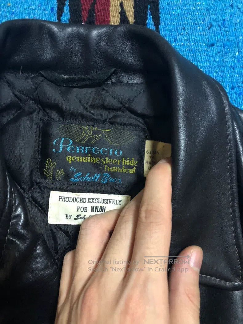 Schott Schott Leather coat Size US M / EU 48-50 / 2 - 2 Thumbnail