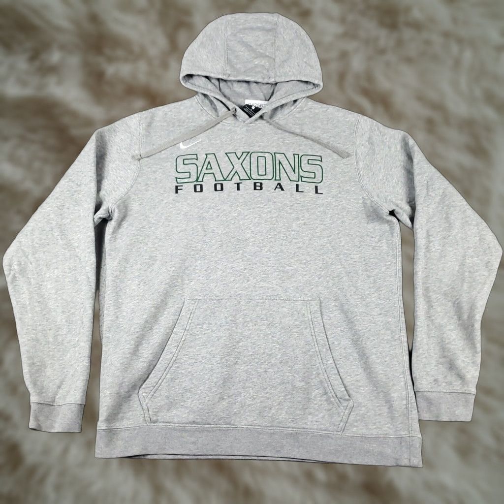 Nike Nike Hoodie Mens Large Gray Pullover Sweatshirt Swoosh Long Sleeve Size US L / EU 52-54 / 3 - 1 Thumbnail