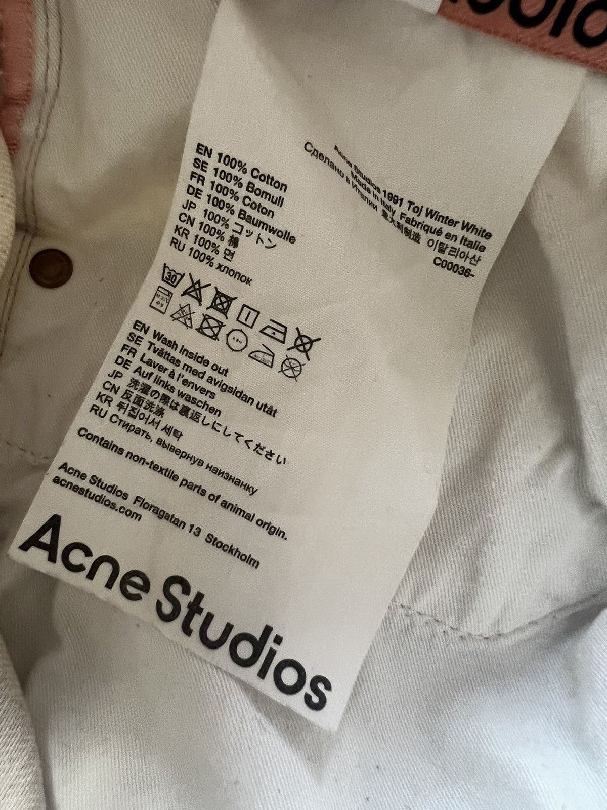 Acne Studios Acne Studios 1991 Toj Jeans Size US 30 / EU 46 - 6 Thumbnail