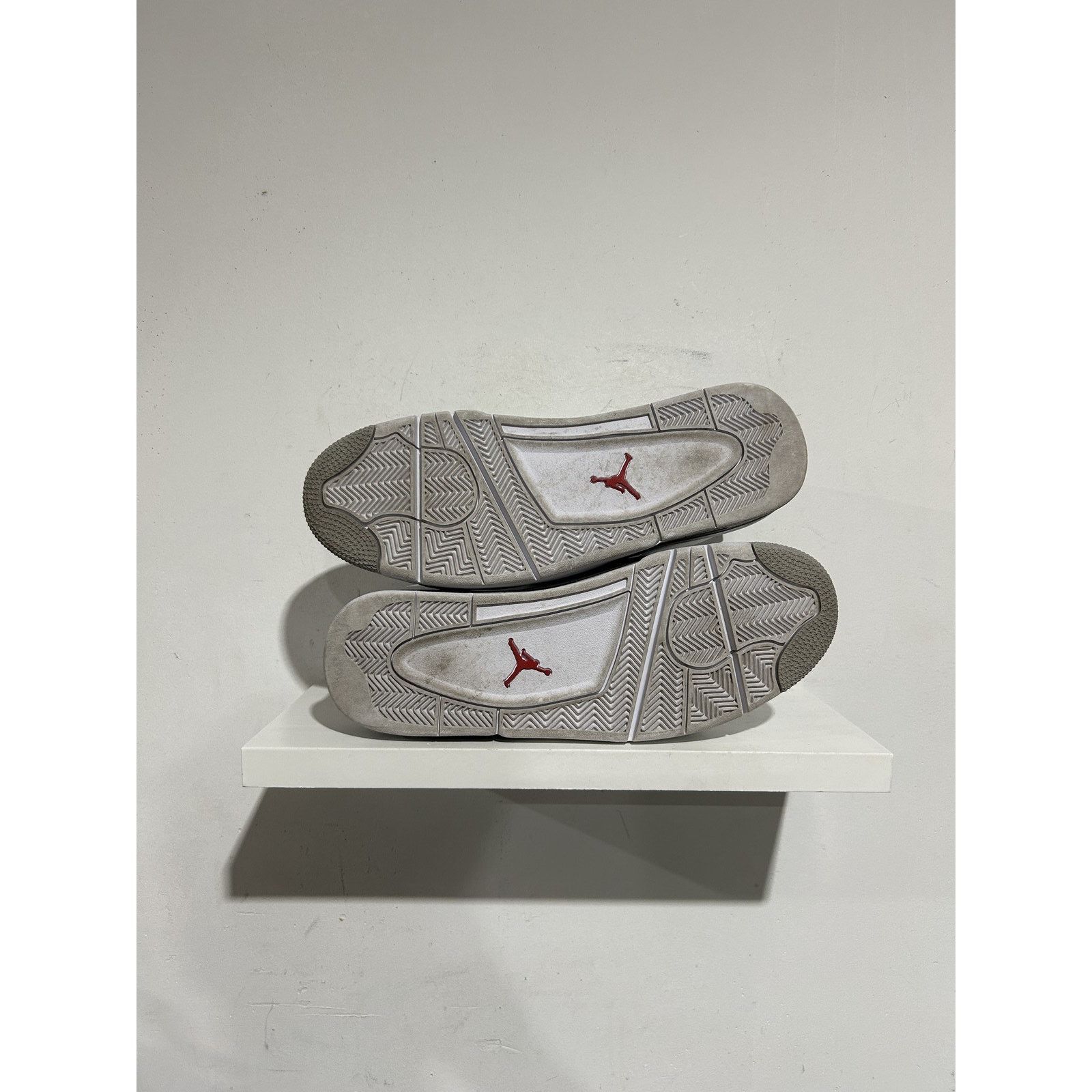 Nike NIKE JORDAN 4 WHITE OREO SIZE 14 PREOWNED Size US 14 / EU 47 - 4 Thumbnail