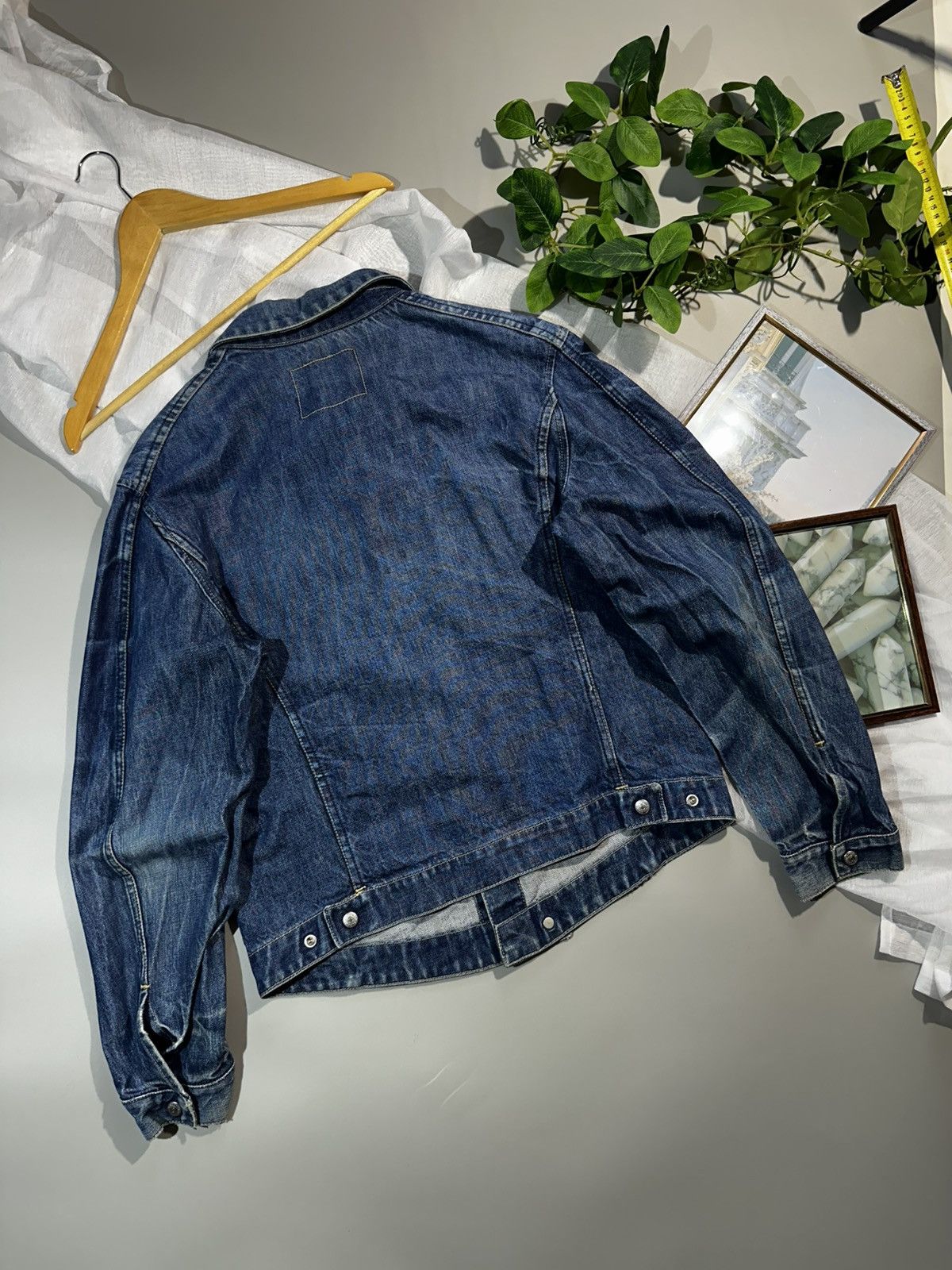 Levi's Vintage Clothing Levis Denim Jacket Trucker Tupe lll Blue Wash Overshirt Size US M / EU 48-50 / 2 - 14 Thumbnail