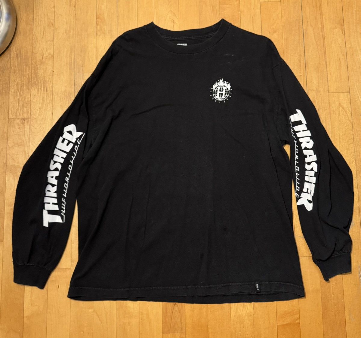 Huf × Thrasher Huf x Thrasher Longsleeve Size US XL / EU 56 / 4 - 1 Thumbnail
