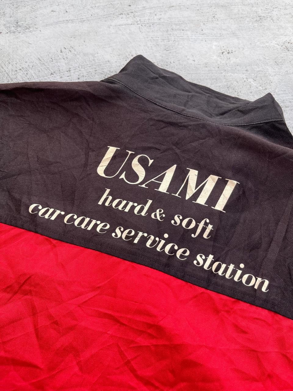 Vintage RARE❤️‍🔥 Vintage USAMI Japanese Uniform Workers Jacket Size US S / EU 44-46 / 1 - 8 Thumbnail