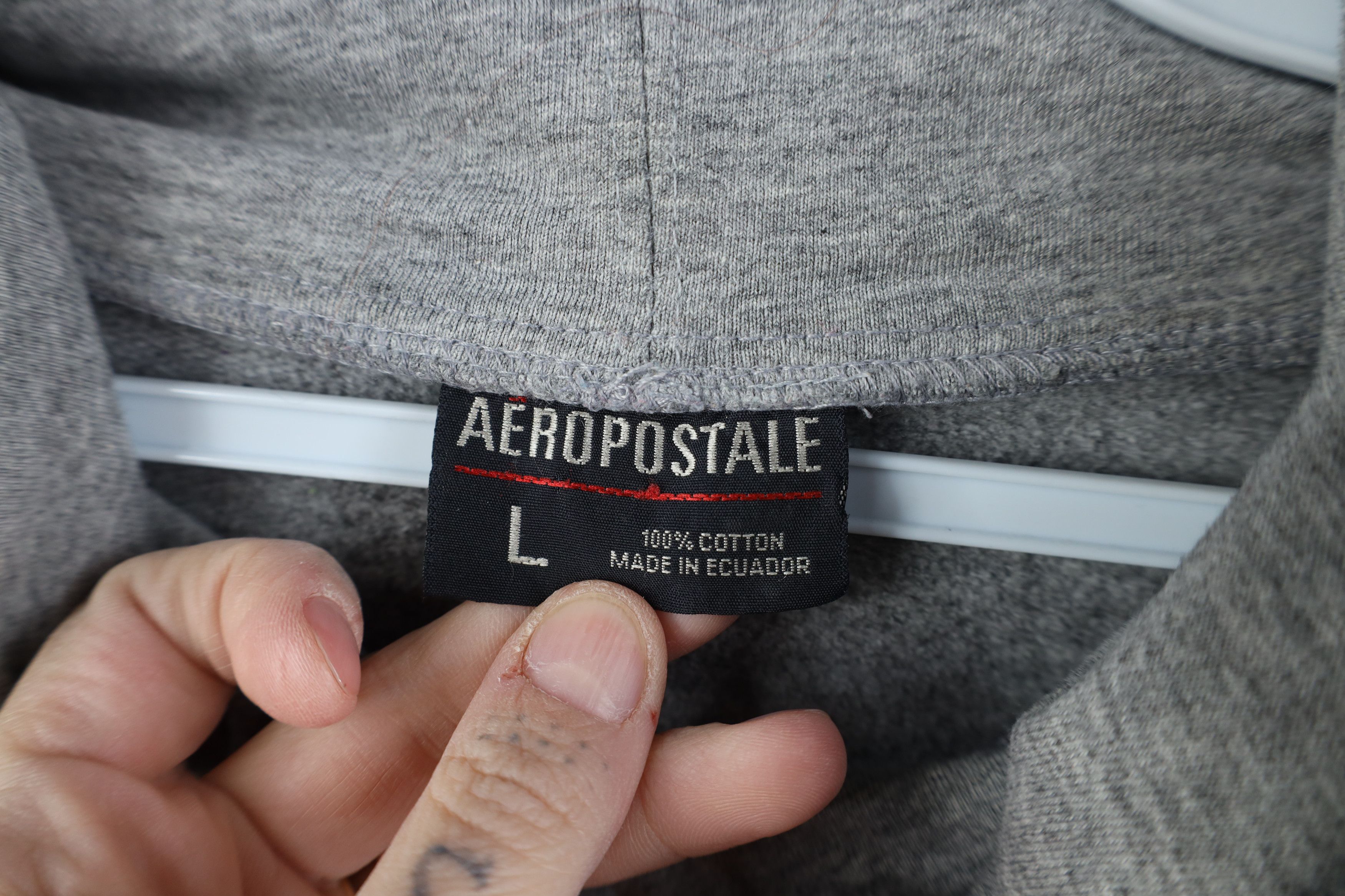 Aeropostale Vintage 90s Y2K Aeropostale Snowflake Snowboarding Hoodie Size US L / EU 52-54 / 3 - 7 Thumbnail