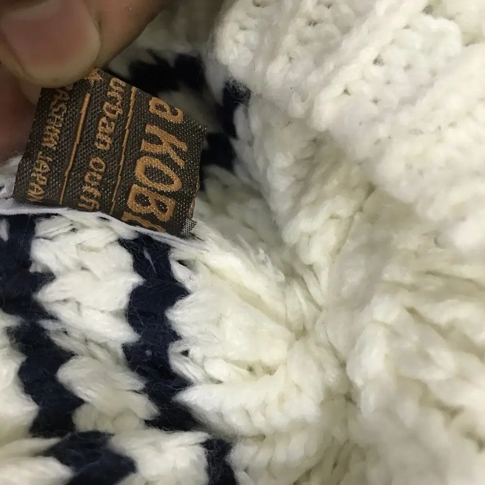 Japanese Brand Japanese Brand Aurelia Kobe Patches Knit Beanie Hat Size ONE SIZE - 5 Thumbnail