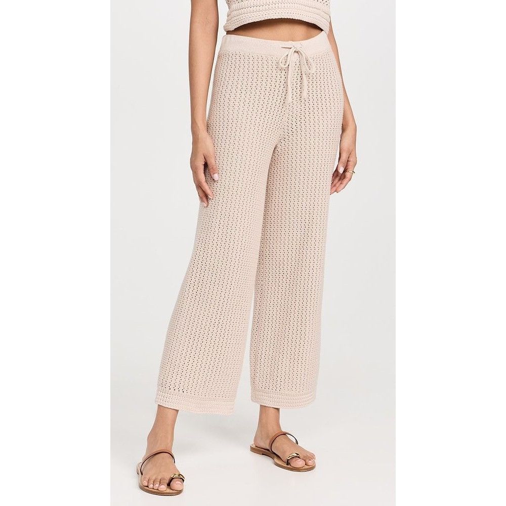 Z Supply Costa Crochet Knit Pants