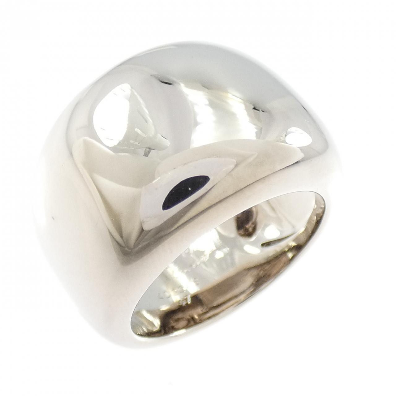 Cartier Cartier Cartier Nouvelle Vague 750 White Gold Ring Size 47 Precious Metal Ring DUTY FREE for USA Size ONE SIZE - 1 Thumbnail