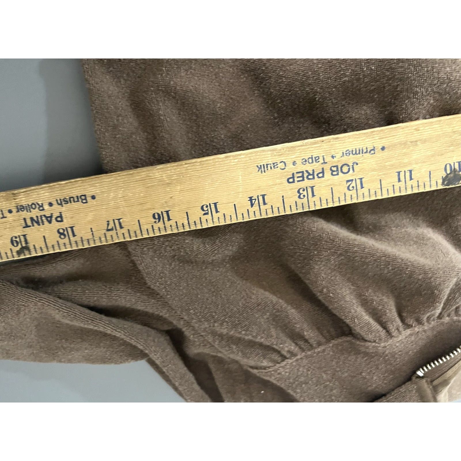 Express Express Women's Brown Velour Zip Up Hoodie Jacket S Adult Small Regular Velour Hoodie Pockets Retro Y2K, 90s Theme, Brown, Size S Womens Size S / US 4 / IT 40 - 6 Thumbnail