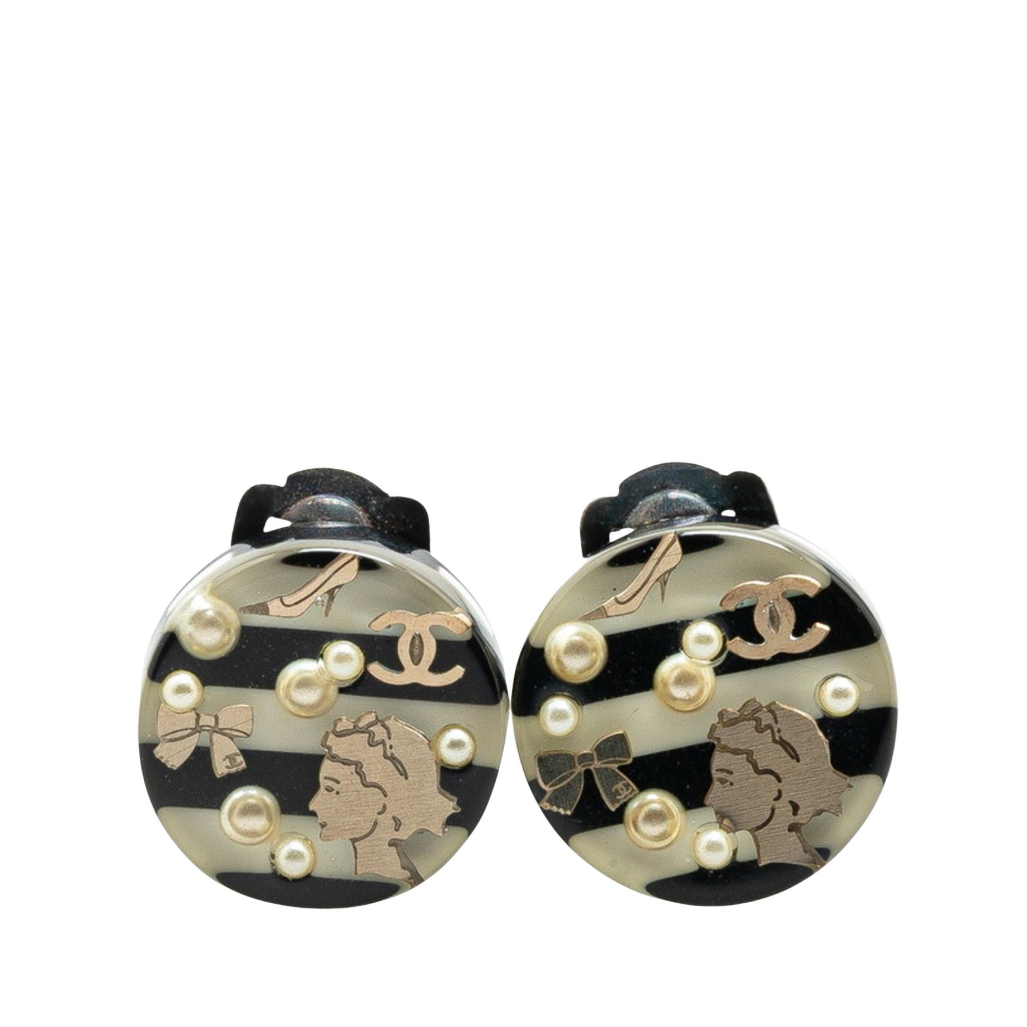 Chanel Chanel Coco Mark earring Size ONE SIZE - 1 Thumbnail