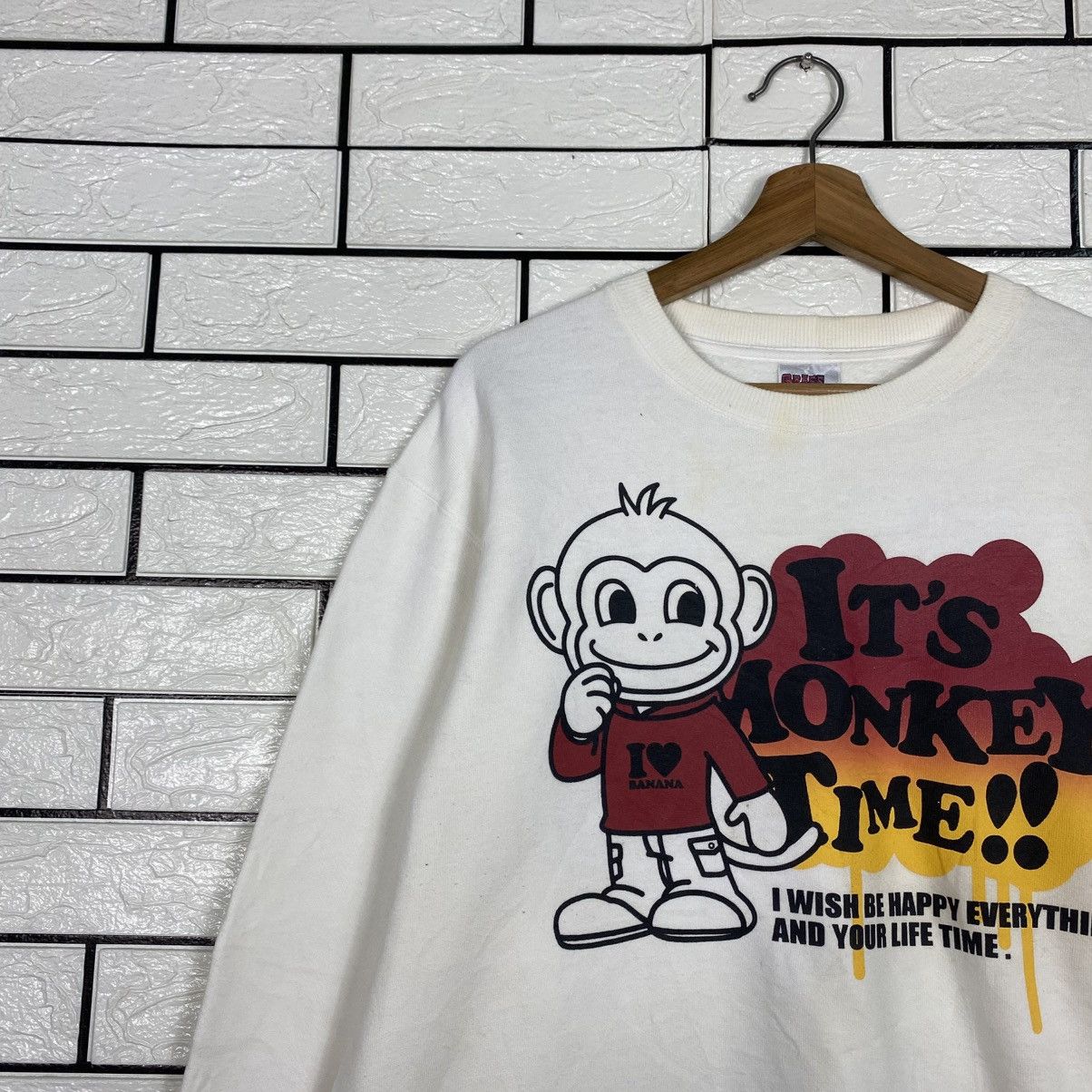 Japanese Brand Vintage Sweatshirt Grass Hither Sportswear Big Logo Size US L / EU 52-54 / 3 - 8 Thumbnail