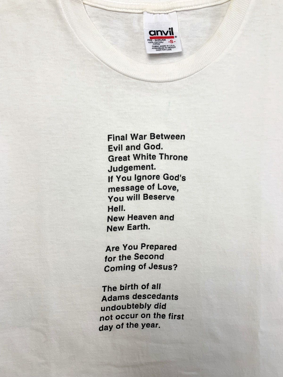 Vintage vintage jesus tee Size US S / EU 44-46 / 1 - 3 Thumbnail