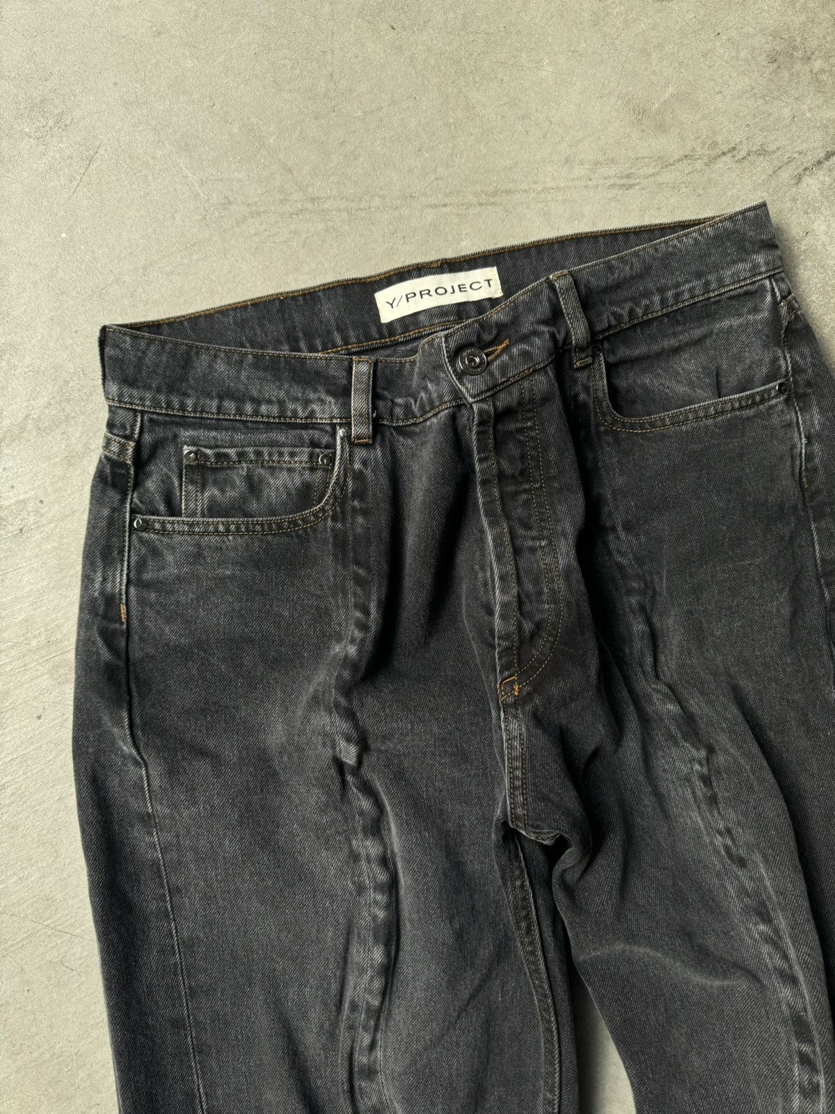 Y/Project Y/ Project Wire Denim Pants Size US 32 / EU 48 - 2 Thumbnail
