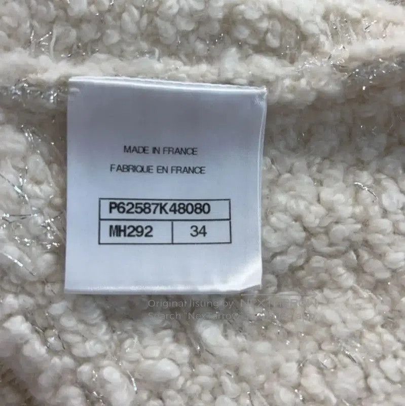 Chanel Chanel White Cashmere Midi Skirt . Size 23" - 4 Thumbnail