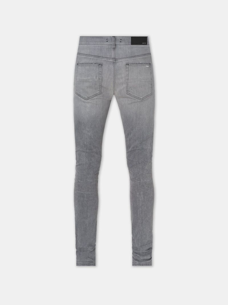 Amiri oc11z0526 Ultrasuede MX1 Jeans in Concrete in Grey Size US 32 / EU 48 - 2 Thumbnail