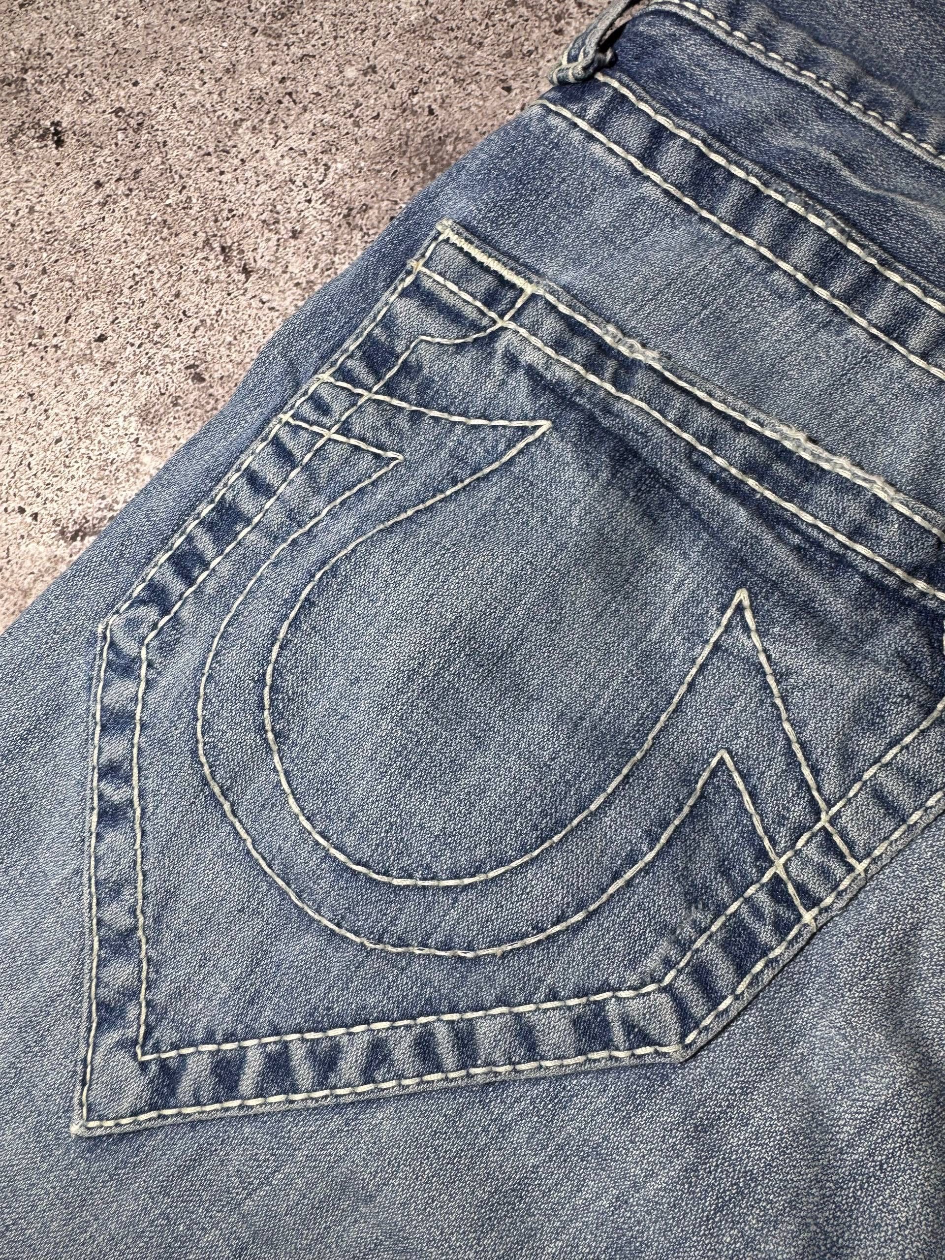 True Religion True Religion Vintage Blue Denim Streetwear Jeans Japanese Size US 34 / EU 50 - 5 Thumbnail