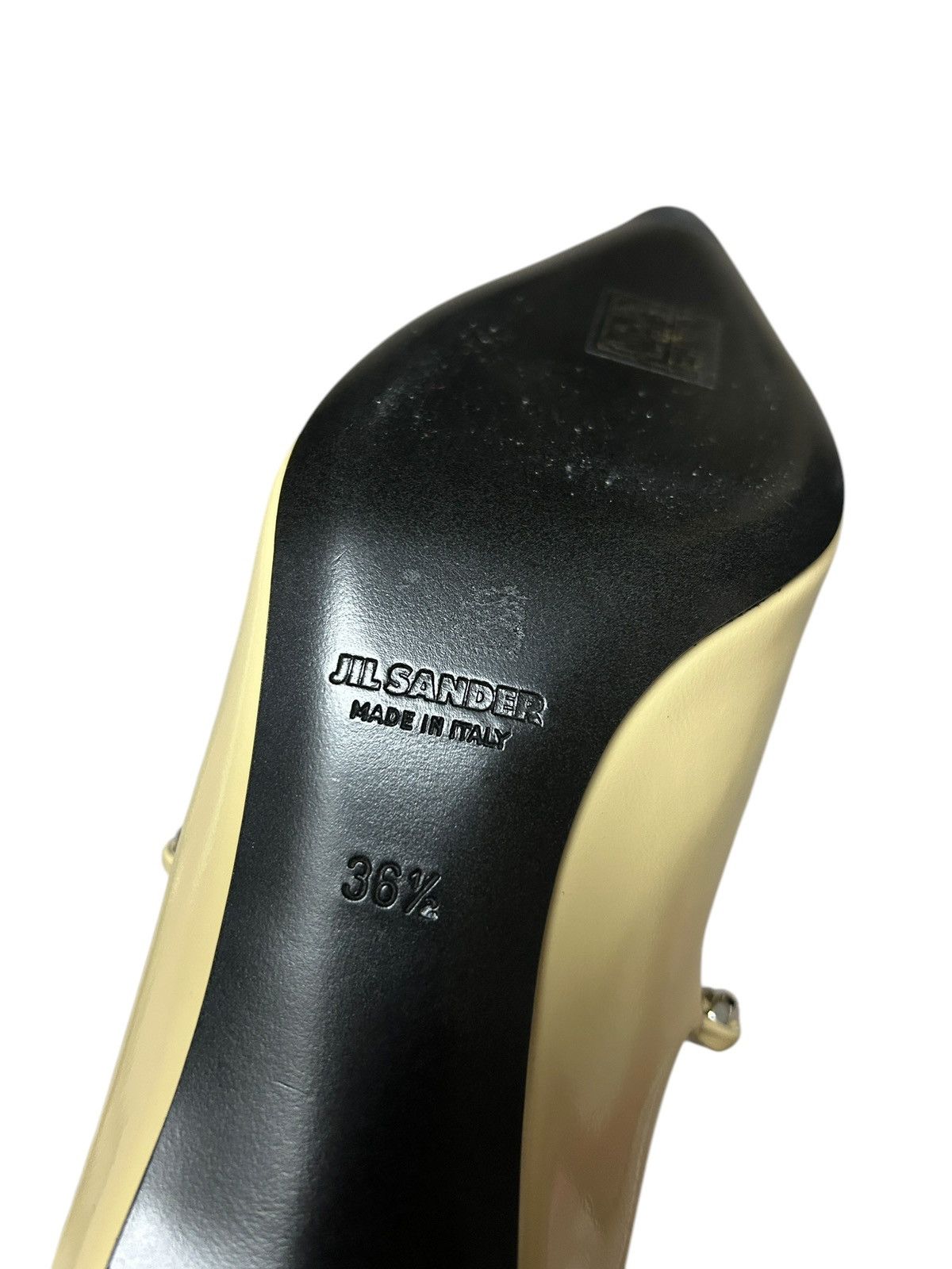 Jil Sander Shiny Spazzolato Heel Size US 6.5 / IT 36.5 - 6 Thumbnail