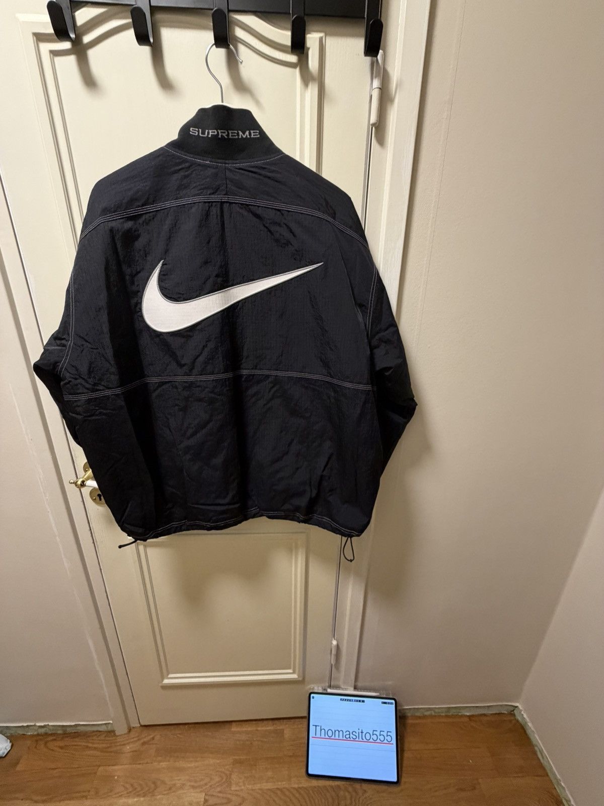 Nike × Supreme Supreme x Nike Ripstop set black, Size medium Size US 32 / EU 48 - 3 Thumbnail