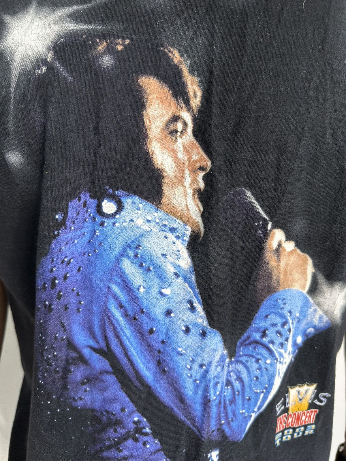 Band Tees × Vintage Vintage Elvis Presley The Concert T-shirt 2003 Size US XL / EU 56 / 4 - 3 Thumbnail