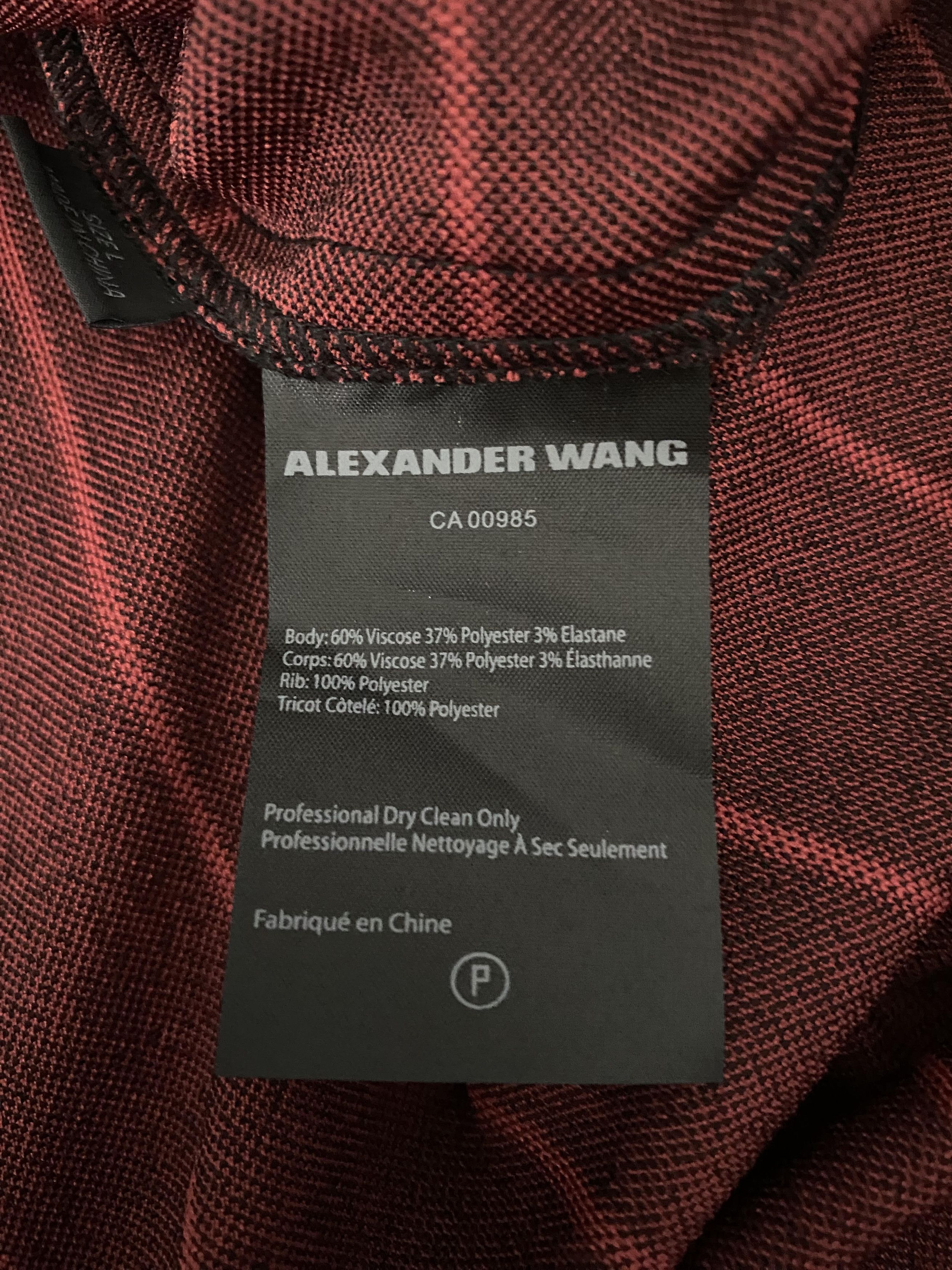 Alexander Wang Pinstripe Jersey Size US L / EU 52-54 / 3 - 4 Thumbnail