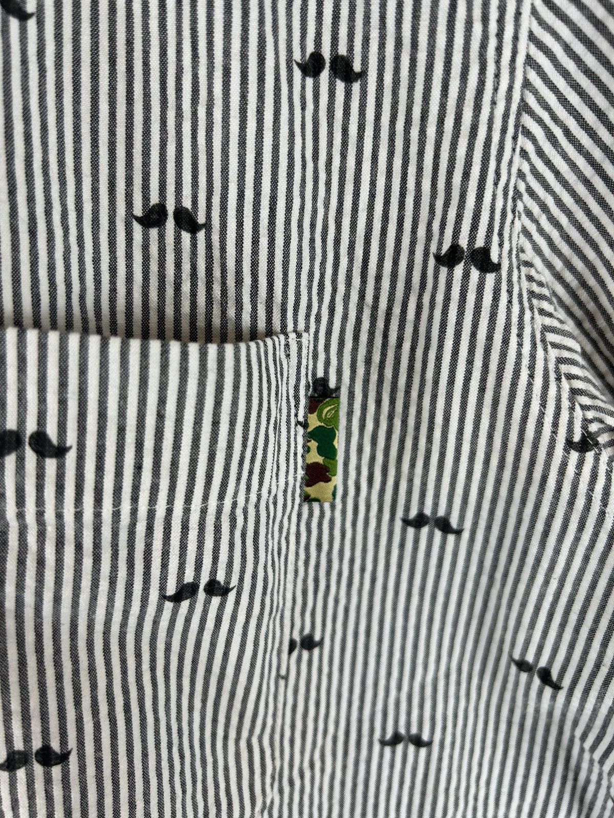 Bape Bape Open Collar Shirt Size US L / EU 52-54 / 3 - 3 Thumbnail