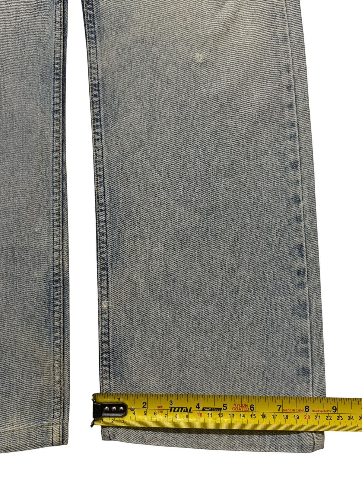 Levi's Vintage 90s Levis 512 Blue Faded Wash Distressed Wide Leg Size US 29 - 12 Thumbnail