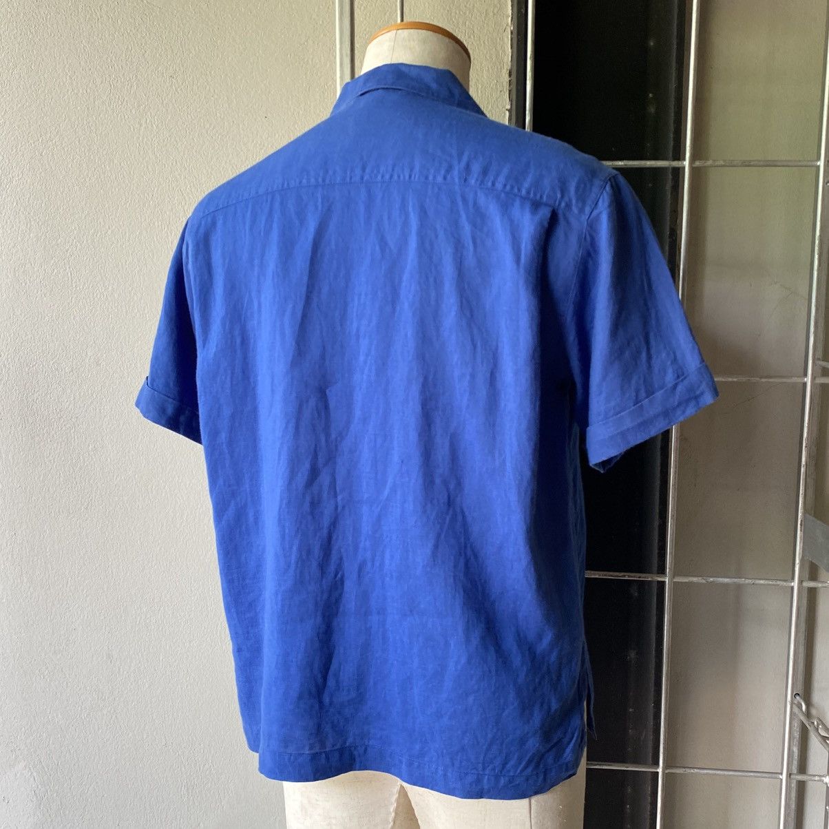 Dior Christian Dior Azure Breeze Camp Shirt Size S / US 4 / IT 40 - 17 Thumbnail