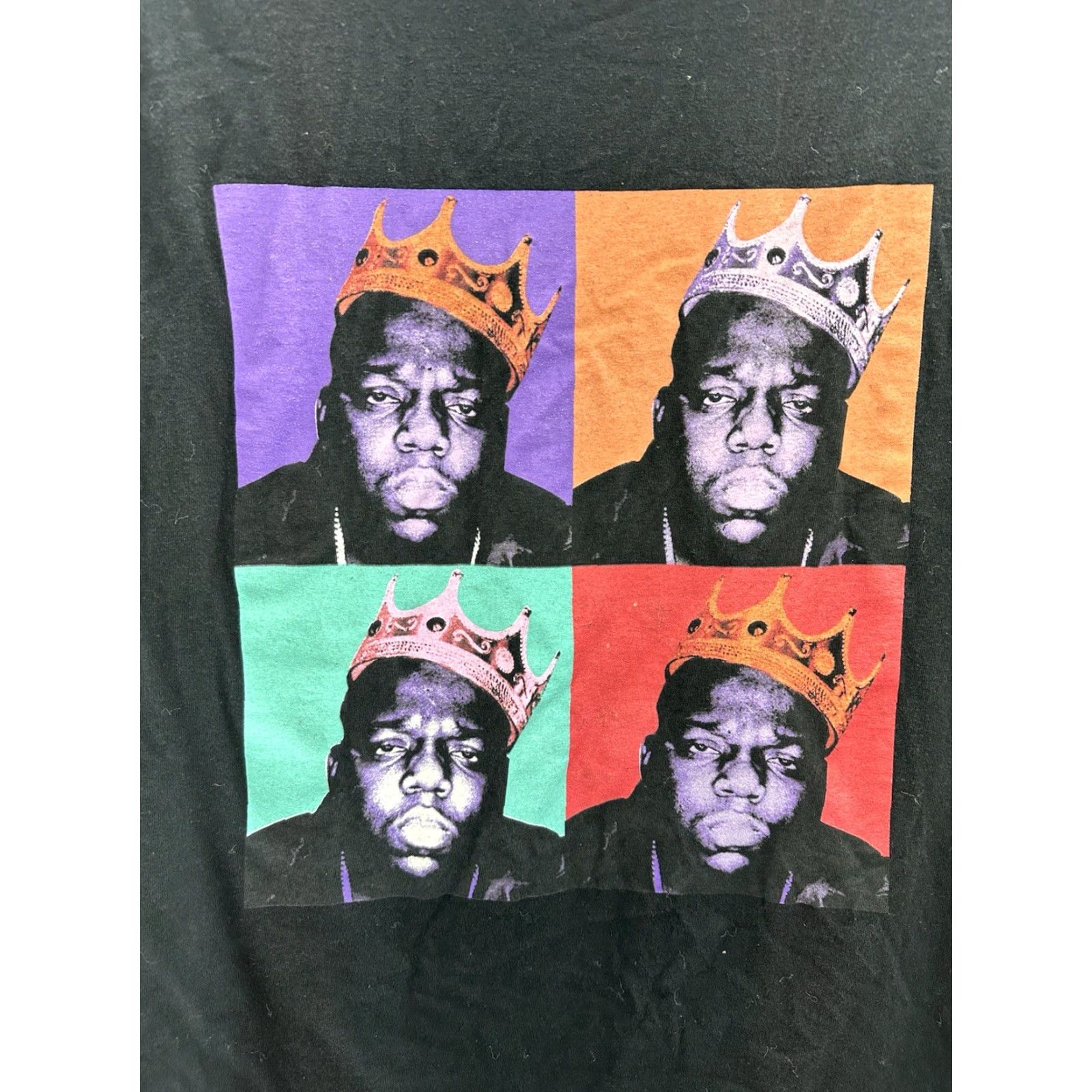 Vintage The Notorious BIG T-Shirt Size Medium Black Short Sleeve Graphic Shirt Size M / US 6-8 / IT 42-44 - 3 Thumbnail