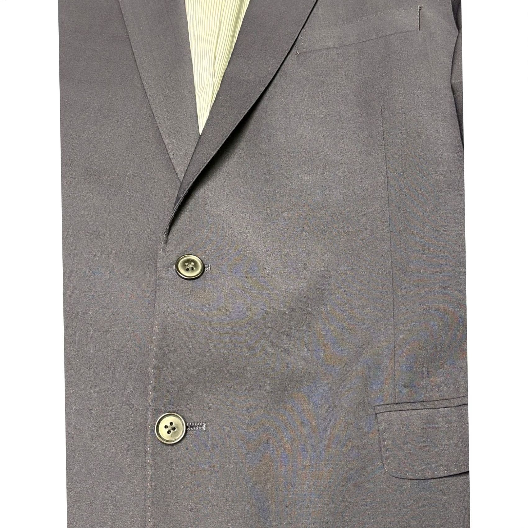 Brooks Brothers Brooks Brothers Madison Fit Navy Wool Blend Blazer Sport Coat Mens Size 46 Regular Size 46R - 2 Thumbnail