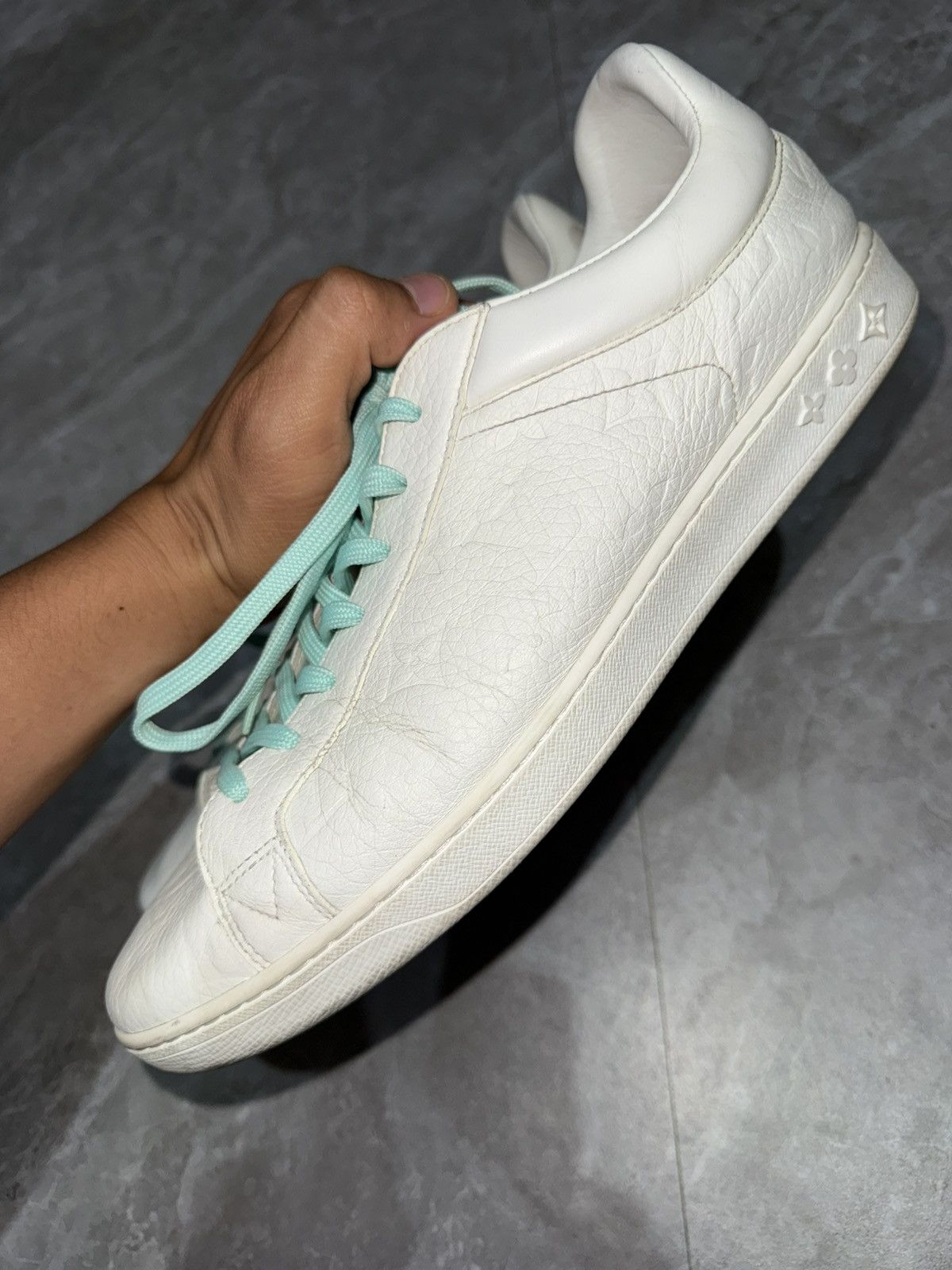 Louis Vuitton Louis Vuitton Luxembourg Monogram Sneaker Size US 8.5 / EU 41-42 - 2 Thumbnail