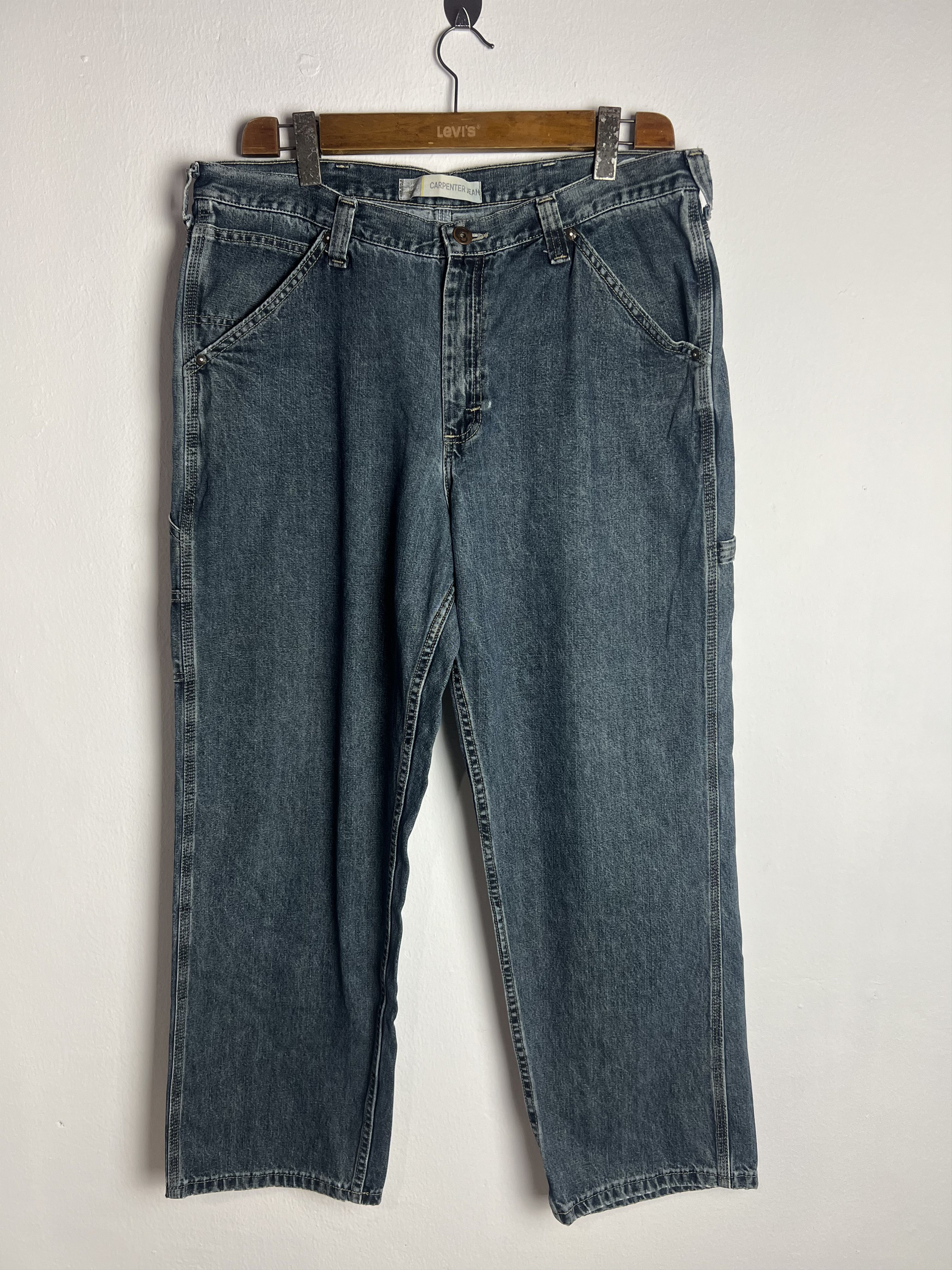 Lee Vintage Lee Dungarees Carpenter Jeans Size US 38 / EU 54 - 1 Thumbnail